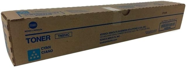 Konica Minolta TN514C Toner Cartridge Cyan for BH C458, C558