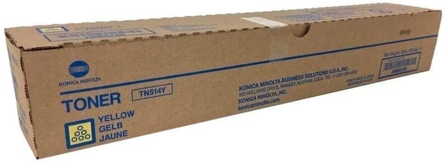 Konica Minolta TN514Y Toner Cartridge Yellow for BH C458, C558