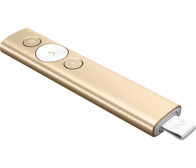 LOGITECH  SPOTLIGHT PRESENTATION REMOTE - GOLD