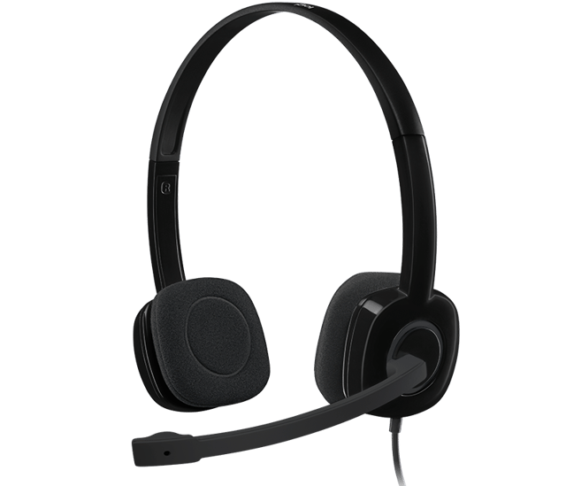 LOGITECH Stereo Headset H151 - Black - APAMR - singlepin